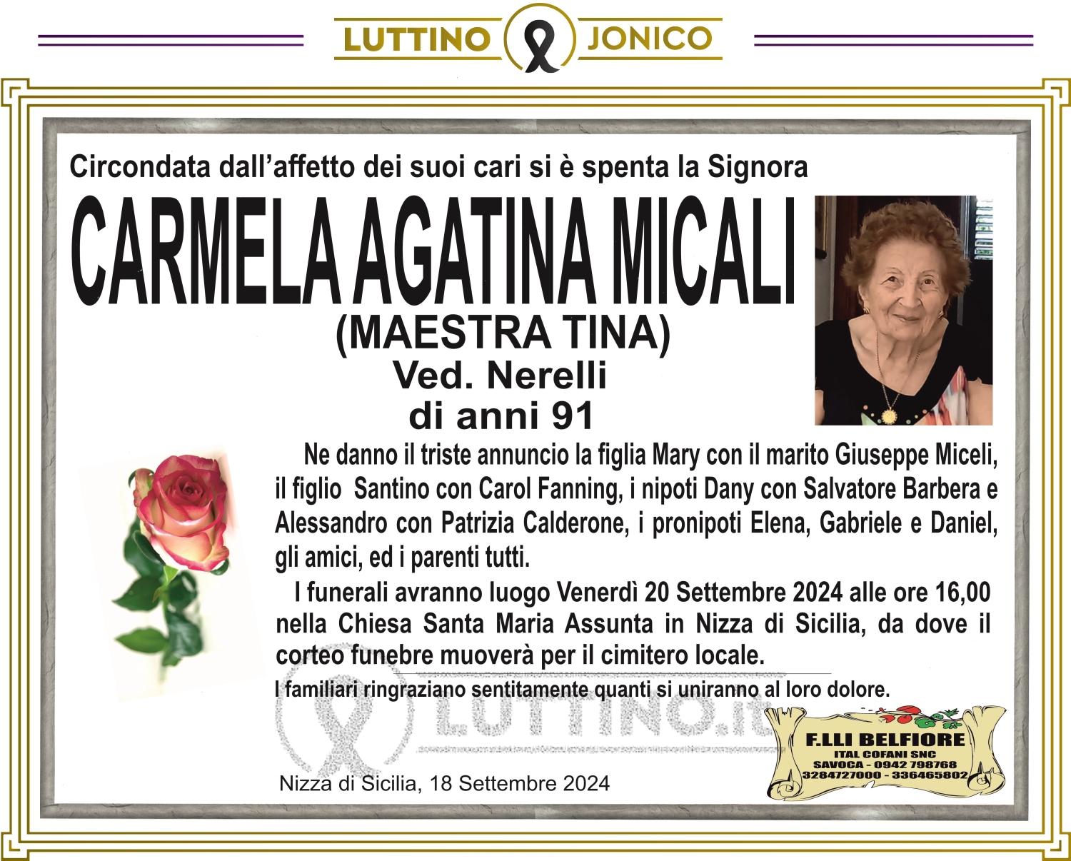 Carmela Agatina Micali